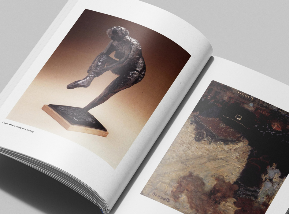 Book spread: Degas