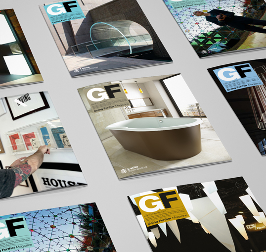 GF Magazine covers
